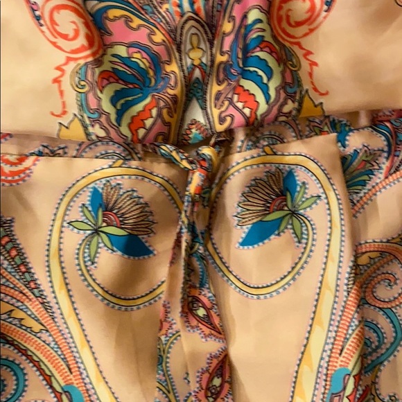 silky strapless dress - Picture 2 of 3